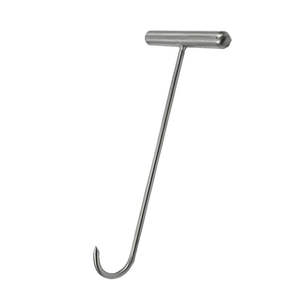 ตะขอผ่าตัดถลอกไข่รังไข่แบบหนักพิเศษ ทำจากสแตนเลสอย่างดี สำหรับการผ่าตัดสัตว์ขนาดใหญ่ และใช้ในงานสัตวแพทย์ โดย SurgiRight - Product Image 1