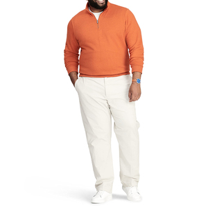 Sweat-shirt à capuche en maille vierge à col rabattu personnalisable OEM pour hommes - Product Image 2