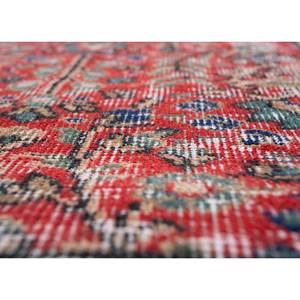 Alfombra de Lana Anudada a Mano, Color Rojo Anaranjado Vintage, con Medallón Rectangular, para el Hogar, Sala de Estar, Pasillo, Dormitorios de Adolescentes - Product Image 3