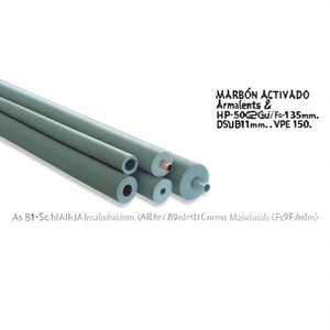 เป็นวัสดุฉนวนกัน B1-Schlauch & ส่วนประกอบสำหรับ armaflex สำหรับ HP 50gegcu-/FE-Rohr = 15/135มม. DSD11mm-VPE 150 - Product Image 3