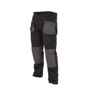 Pantalon de travail haut fonctionnel multi-poches résistant à l'usure résistant à la saleté Anti étincelle combinaison de soudage Anti-abrasion Anti-brûlure pantalon - Product Image 4