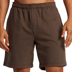 Shorts de jogging décontractés pour hommes, taille mi-haute, en polyester/coton écologique, imprimés, style streetwear, vente en gros OEM - Product Image 2
