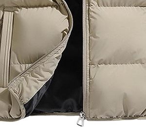 Chaleco acolchado sin mangas 2025 para hombre, ropa de abrigo alternativa resistente al agua, capucha con cremallera, ligero, servicio OEM disponible - Product Image 6