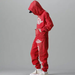 Chándal de hombre OEM Vintage Sun Faded Acid Wash personalizable 100% de algodón pesado Jogger XL chándal activo Bottoms - Product Image 2