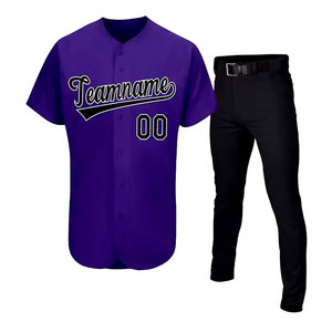 Uniforme de béisbol OEM 2024, recién llegado, uniforme de béisbol hecho a medida de alta calidad, uniforme de béisbol de poliéster 100% - Product Image 1