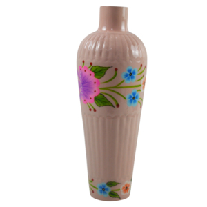 Art créatif décor peint à la main vase en métal arrangement floral moderne maison salon pays salon décoration florale - Product Image 1