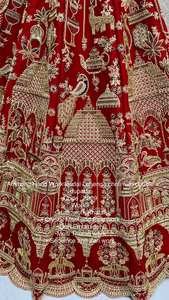 Vintage Style Blue Regular Indian Ethnic <b>Lehenga</b> Choli for <b>Women</b> Traditional Festivals Party Wear Featuring Muslim Kurti Kurta - Product Image 4