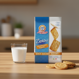 Biscotti Croccanti Senza Zucchero Zerole Lazzaroni, Confezione da 250g (10 Pacchetti) - Product Image 3