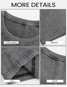 Camisetas Lisas para Hombre con Logotipo Personalizado, Camisetas Casuales Estampadas con Cuello Redondo - Product Image 6