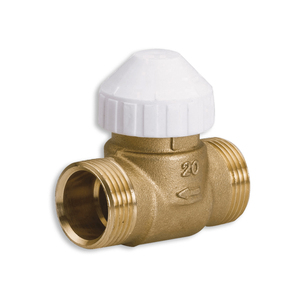 Watts Two-Way Threaded Solenoid Fan Coil Valve Body Kvs 1.7 DN15 PN16 Brass Motorized <b>Control</b> Valve for HVAC Systems - Product Image 1