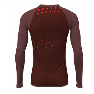 เสื้อคอมเพรสชั่นคุณภาพพรีเมียมขายส่ง ราคาถูก MOQ ต่ำ ระบายอากาศได้ดี - Product Image 2