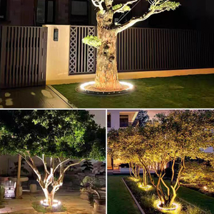 DMX512 RGB Kleurrijke Boomverlichting LED IP65 Waterdichte Buiten Spotboomlamp Ring Tuinlandschapsverlichting - Product Image 4