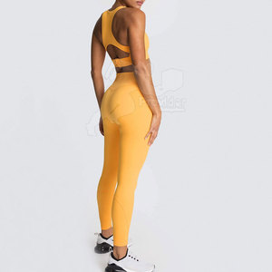 Entrenamiento Gimnasio Ropa de fitness Mujeres Conjuntos de yoga Nuevo estilo Casual Mujeres Yoga Set Tamaño personalizado Conjunto de yoga - Product Image 3