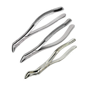 Ensemble de pinces d'extraction dentaire en acier inoxydable de 3 pièces Instruments dentaires chirurgicaux - Product Image 2