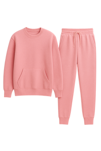 Ensemble de survêtements pour hommes en tissu polaire de coton de haute qualité, logo personnalisé, deux pièces, jogging, tenue de sport, coupe régulière, hiver - Product Image 5