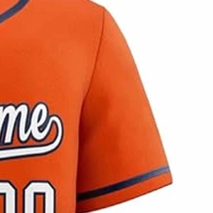 Maillot de baseball sublimé respirant en gros personnalisé Nouveau design Haute qualité 100% polyester Séchage rapide Unisexe - Product Image 4