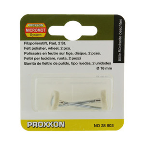 PROXXON 28803 "FIGURA 19" ชุดแปรงขัดแบบมีล้อ (2 ชิ้น) - Product Image 1
