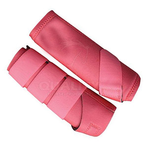 Bottes de brossage de cheval de protection avec des sangles à crochet et boucle solides idéales pour le saut et la scolarisation - Product Image 2