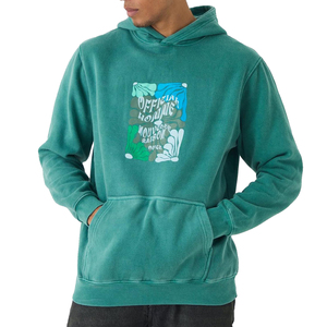 Sudaderas con capucha y sudaderas elegantes de OEM para hombre, ropa informal única, forro polar de algodón 80% transpirable y anticontracción - Product Image 1