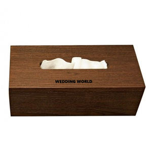 Plaine et Simple nouvelle boîte à mouchoirs en bois classique élégant fait à la main forme Rectangle Top vente de table en gros boîte à mouchoirs en bois - Product Image 1