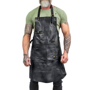 Delantales de Soldadura de Venta Directa de Fábrica, Resistentes al Fuego, de Cuero, Personalizables, con Diseño Único, Material Duradero, Ropa de Seguridad Esencial - Product Image 1