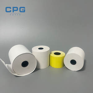 Rouleau de papier thermique de haute qualité personnalisé OEM 80 mm 70 g/m² pour terminal de point de vente - Product Image 1