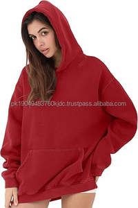 Sweat à capuche unisexe en gros, poids lourd, hiver, logo personnalisé, polaire de haute qualité, vêtements de sport, fermeture éclair, motif uni, XL, logo personnalisable - Product Image 4