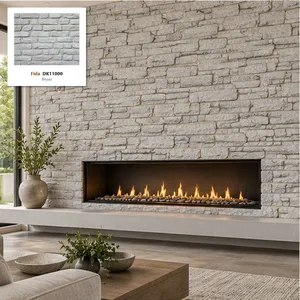 Revestimiento de Pared de Ladrillo Blanco Fida DK11000 - Product Image 5