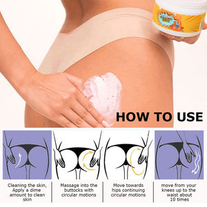 Vente de gros Offres Spéciales OEM Crème aux herbes pour gros fessiers Amélioration rapide de l'efficacité de la peau Fesses plantureuses Élargissement des fesses et crème pour les fesses - Product Image 6