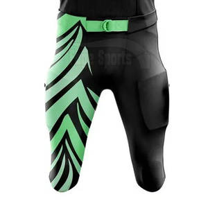 Ropa deportiva cómoda y transpirable de secado rápido, conjuntos de uniformes de fútbol americano para hombres, manga corta de poliéster 100% personalizada - Product Image 4