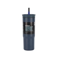 Vente en gros de gobelets isothermes à double paroi en acier inoxydable 18/8 de 24 oz, adaptés aux porte-gobelets de voiture, pour la vente en gros