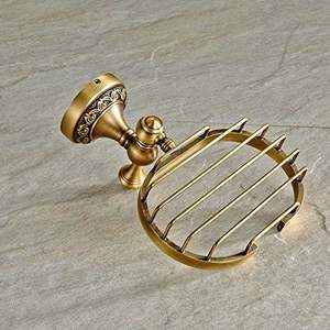 Accessoire de salle de bain avec porte-savon en laiton et support de douche artisanal naturel avec base en métal Accessoire de savon de type boîte - Product Image 6