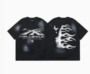 T-shirt à manches courtes pour homme en coton tricoté, personnalisable avec logo, décontracté, fournisseur OEM, respirant, écologique, couleur unie, haut d'été - Product Image 1