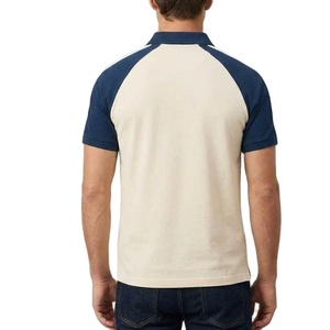 เสื้อโปโลพิมพ์โลโก้ตามสั่ง รุ่น Performance ปี 2026 แบรนด์ KADIA สุดหรู แขนเสื้อตัดต่อแบบแร็กแลน ทรงเข้ารูปสำหรับผู้ชาย ผ้าคอตตอนปิเก้ - Product Image 5