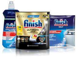 Finish abordable - Quantum avec technologie Activblu - 37ct - Détergent pour lave-vaisselle - Powerball - Nettoyage et brillance ultimes - Product Image 2