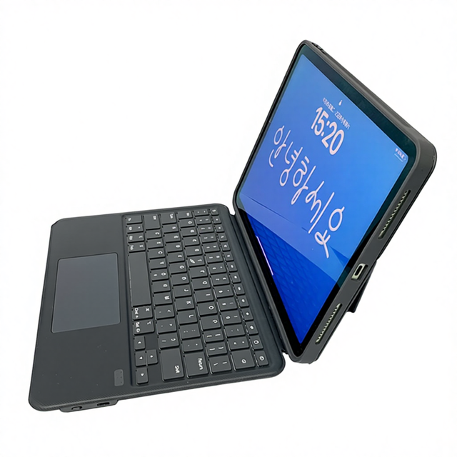 Wireless USB Type-C Slim Keyboard Case for iPad 10th/11th Gen Rotatable 7-RGB Backlit Large Precise Trackpad New Product