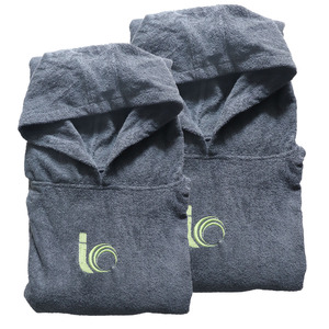 Meilleure offre de gros sur des peignoirs de plage en éponge 100% coton de qualité supérieure Taille personnalisée et logo brodé Caractéristique respirante - Product Image 1