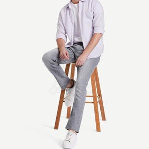 Jeans pour hommes sur mesure en gros, design unique, jeans tendance, vente chaude, pantalons pour hommes - Product Image 3