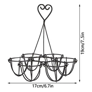 Soporte para Huevos de Metal Recubierto de Oro, Nuevo, de Alta Calidad, Moderno y Elegante para Uso en el Hogar y la Cocina - Product Image 6