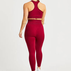 ชุดโยคะสำหรับผู้หญิงชุดออกกำลังกายเล่นฟิตเนสทำจากผ้าฝ้ายดีไซน์ของคุณเอง - Product Image 2