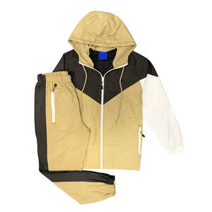 Chándal de hombre personalizado de alta calidad hecho a medida poliéster algodón entrenamiento y ropa para correr - Product Image 1