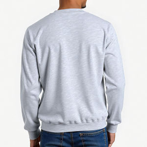 Sudaderas Extra Grandes de Diseño Único para Venta en Línea, Novedad 2026, Básicas, Mezcla de Algodón, Sudadera Extra Grande para Hombre - Product Image 2