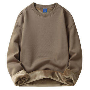 High Quality Solid Autumn <b>Mens</b> Sweatshirt Breathable Cotton Windproof Quick Dry Crew Neck Comfortable Fit Long Sleeve <b>Pullover</b> - Product Image 1