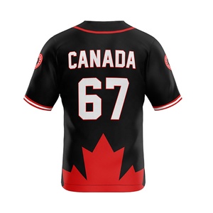 Nueva venta al por mayor de camisetas de béisbol personalizadas Hombres Número logo Camisetas de béisbol para jóvenes Uniformes de Softbol - Product Image 2