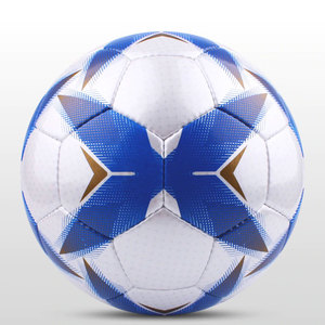 Football en PU avec motif à la mode Taille standard 5 Matériau en caoutchouc pour match d'entraînement de football Taille mini avec logo imprimé personnalisé - Product Image 5