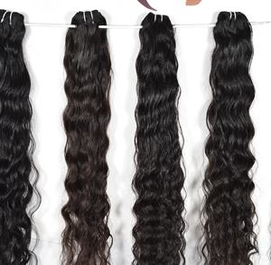 ผมต่อจากมนุษย์ผมคนอินเดียแบบลอนหลวมผมมนุษย์แต่งหนังกำพร้าแบบไม่ผ่านกระบวนการ - Product Image 1