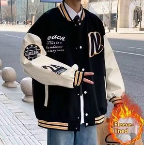 Top Fabricant Broderie Manteau Hommes Dernière Conception Letterman Veste D'hiver Street Wear Hip Hop Vestes Manteau - Product Image 6