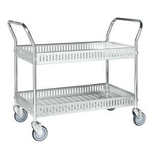 รถเข็นเก็บของอเนกประสงค์แบบชุบกัลวาไนซ์ KM4893-GBB - Product Image 1