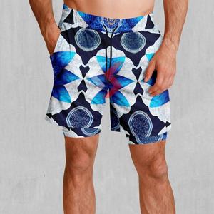 Gran oferta de ropa informal sublimada para hombre, ropa deportiva corta de verano, pantalones cortos de playa, pantalones cortos de alta calidad con estampado por sublimación para hombre - Product Image 1