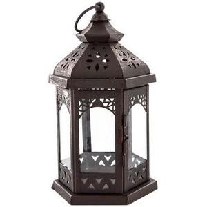 Portavelas de Metal y Vidrio Vintage con Forma de Árbol de Navidad, Color Personalizado para Decoración de Interiores/Exteriores, Bodas y Hogar - Product Image 1